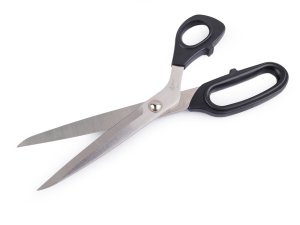 Krejčovské nůžky PIN délka 25; 28 cm v krabičce