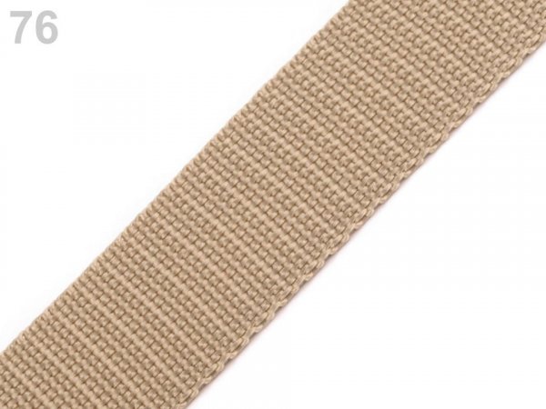 Popruh polypropylenový šíře 25 mm tloušťka 1 mm