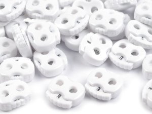 Brzdičky s dvěmi dírkami 15x15 mm malé