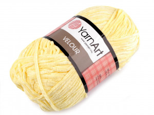 Pletací žinylková příze Velour 100 g
