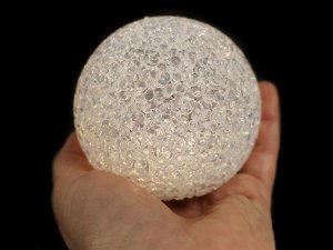 LED svítící koule Ø8 cm