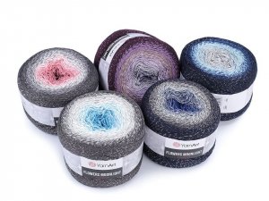Pletací příze Flowers Moonlight s lurexem 260 g