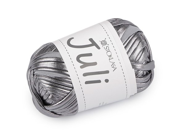 Pletací příze Juli metalická 100 g