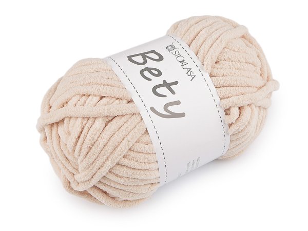 Pletací žinylková příze Bety 100 g