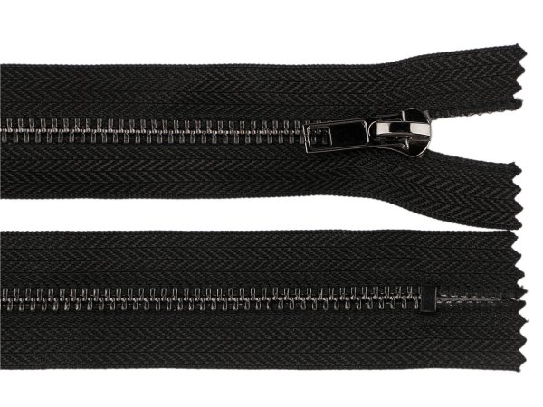 Kovový zip No 5 délka 18 cm (jeansový)