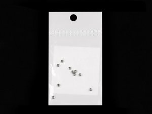 Zamačkávací rokajl kulatý z nerezové oceli Ø2,5 mm