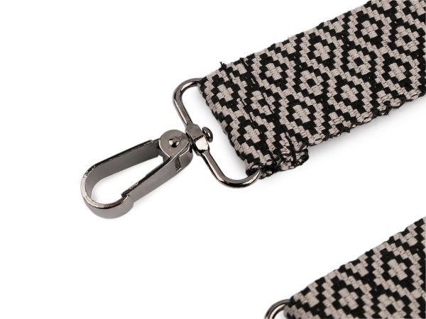 Popruh na tašku s karabinami šíře 3,8 cm