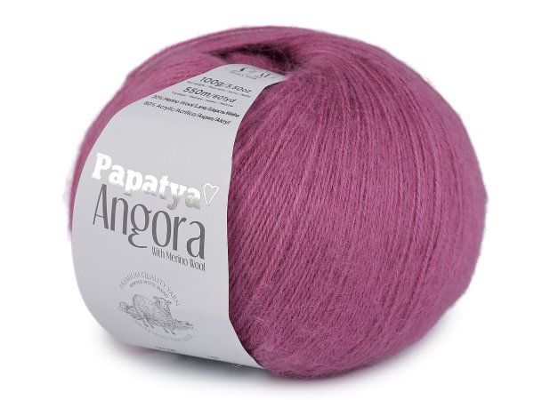 Pletací příze Papatya Angora 100 g