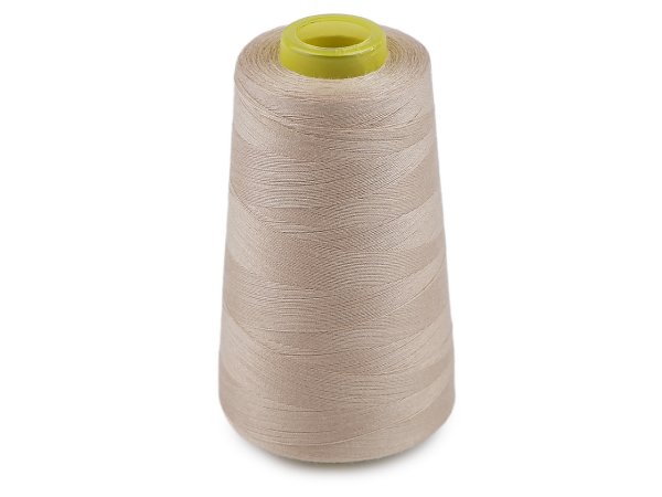 Polyesterové nitě pro overlocky i klasické šití návin 3000 yards PES 40S/2