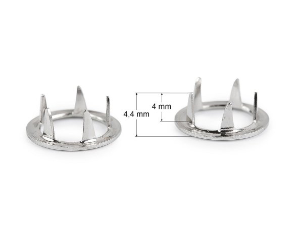 Knoflíky stiskací Roland Baby Ø11 mm na silné látky, sypané