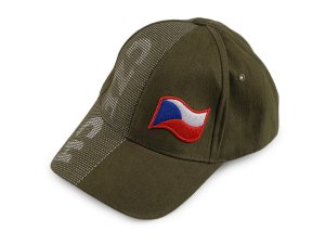 Bavlněná kšiltovka CZECH unisex