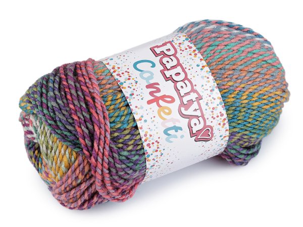 Pletací příze Papatya Confetti 100 g