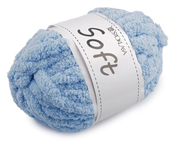 Pletací příze žinylková Soft 250 g