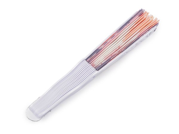 Vějíř textilní kočka