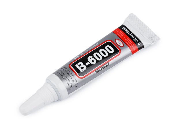 Lepidlo univerzální B6000 na kov, keramiku, kámen, dřevo, plast a papír 10 ml