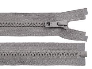 Kostěný zip YKK No 5 délka 65 cm bundový