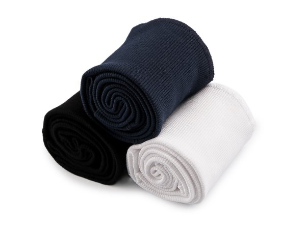 Elastické bavlněné náplety šíře 7,5 cm sada (2x rukáv, 1x pás)