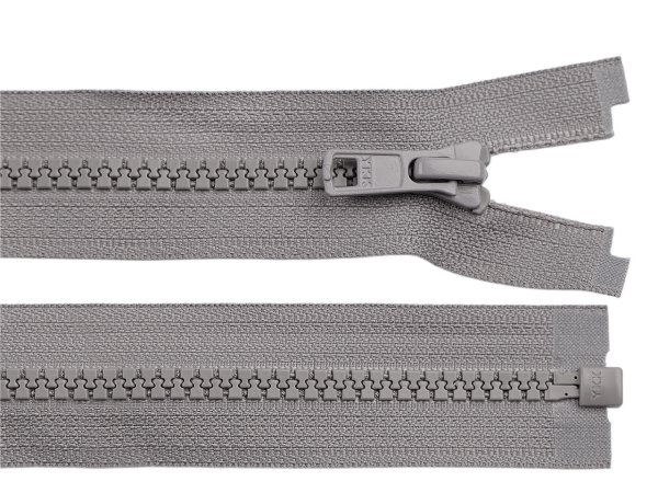 Kostěný zip YKK No 5 délka 70 cm bundový