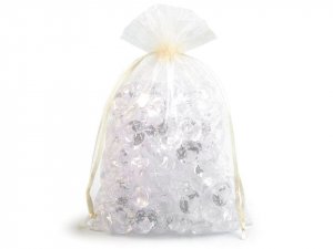 Dárkový pytlík 17x23 cm organza