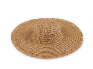 Mini klobouk / slamák pro postavičky a dekorace
