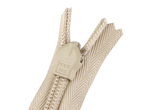 Spirálový zip skrytý YKK No 4 délka 65 cm