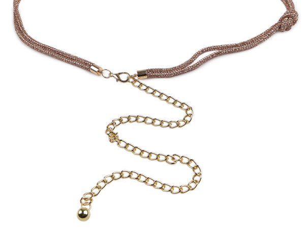 Dámský / dívčí pásek kamínkový