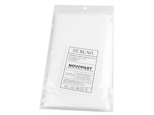 Vlizelín nažehlovací Novopast 20-80 g/m²