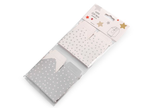 Dárková mini krabička s visačkou