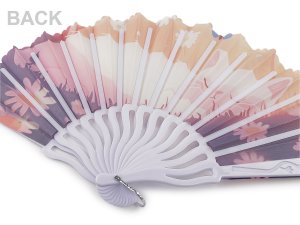Vějíř textilní kočka