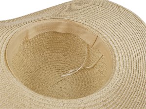 Dámský letní klobouk / slamák a taška sada