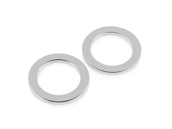Nerezový kroužek na plavky, šaty a doplňky Ø30 mm; 36 mm plochý