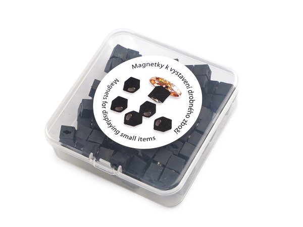Magnet k vystavení knoflíků a drobného zboží 8x8 mm