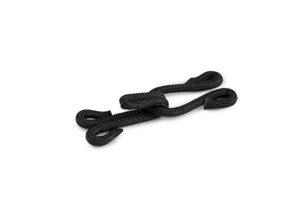 Háček s očkem - potažené, velikost 20+20 mm