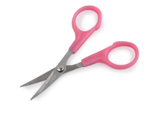 Nůžky zahnuté délka 11 cm