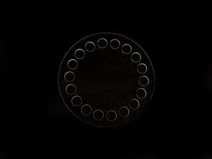 Plastové dno na háčkování / výrobu košíků a podtácků Ø10 cm