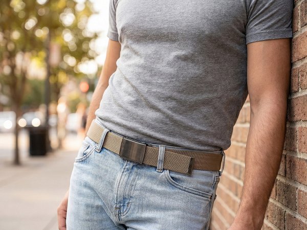 Pásek pružný šíře 3,8 cm unisex