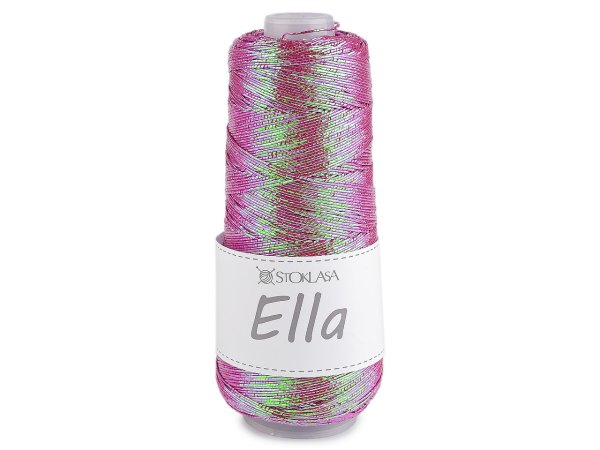 Pletací příze Ella metalická 200 g