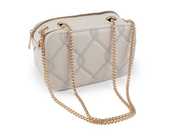 Dámská kabelka prošívaná crossbody 18x11 cm
