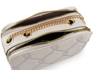 Dámská kabelka prošívaná crossbody 18x11 cm