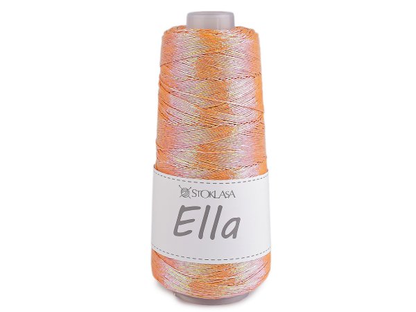 Pletací příze Ella metalická 200 g