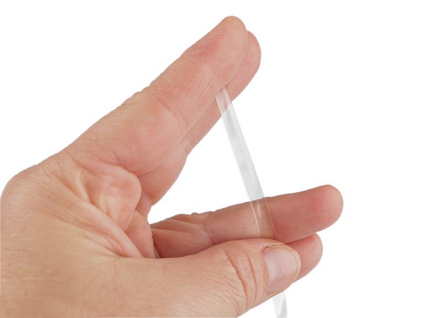 Silikonová pruženka šíře 4 mm pevná
