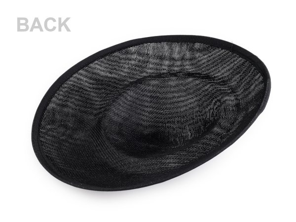 Klobouček / polotovar na výrobu fascinátoru Ø25 cm