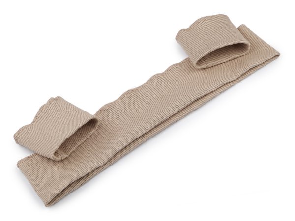 Elastické bavlněné náplety šíře 7,5 cm sada (2x rukáv, 1x pás)
