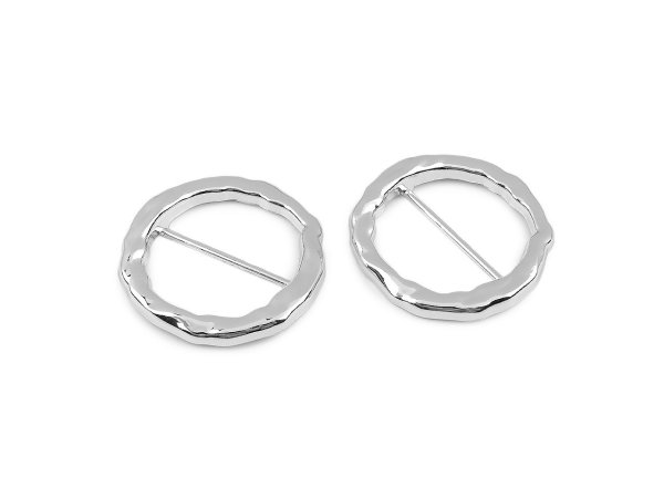 Designová / kovová spona na oděvy a plavky průvlek 38 mm