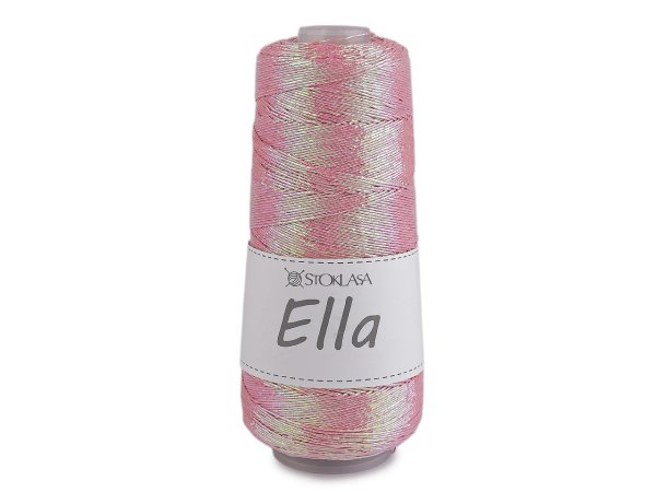 Pletací příze Ella metalická 200 g