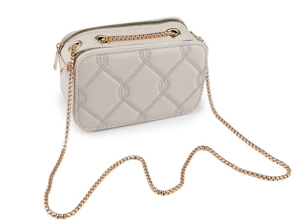 Dámská kabelka prošívaná crossbody 18x11 cm