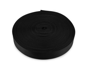 Hladký popruh s leskem šíře 32 mm