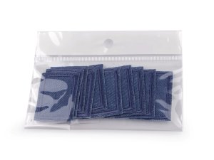 Nažehlovací záplaty pro opravy dírek jeans 3x4 cm