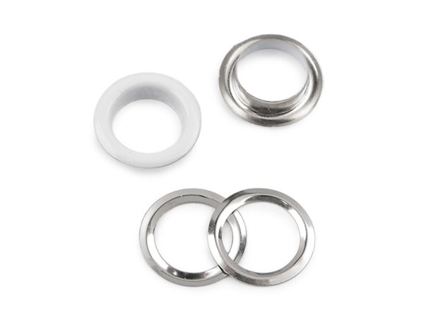 Průchodky s podložkou vnitřní Ø10 mm / vnější Ø15 mm