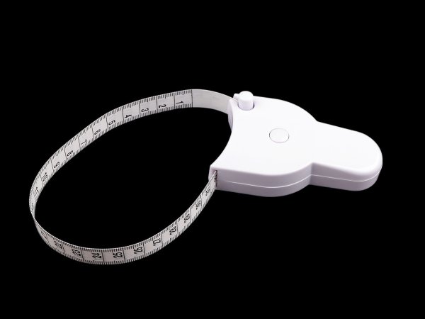 Oboustranný svinovací metr na měření obvodu 150 cm